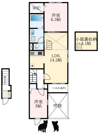 間取図 ハイランドⅠ