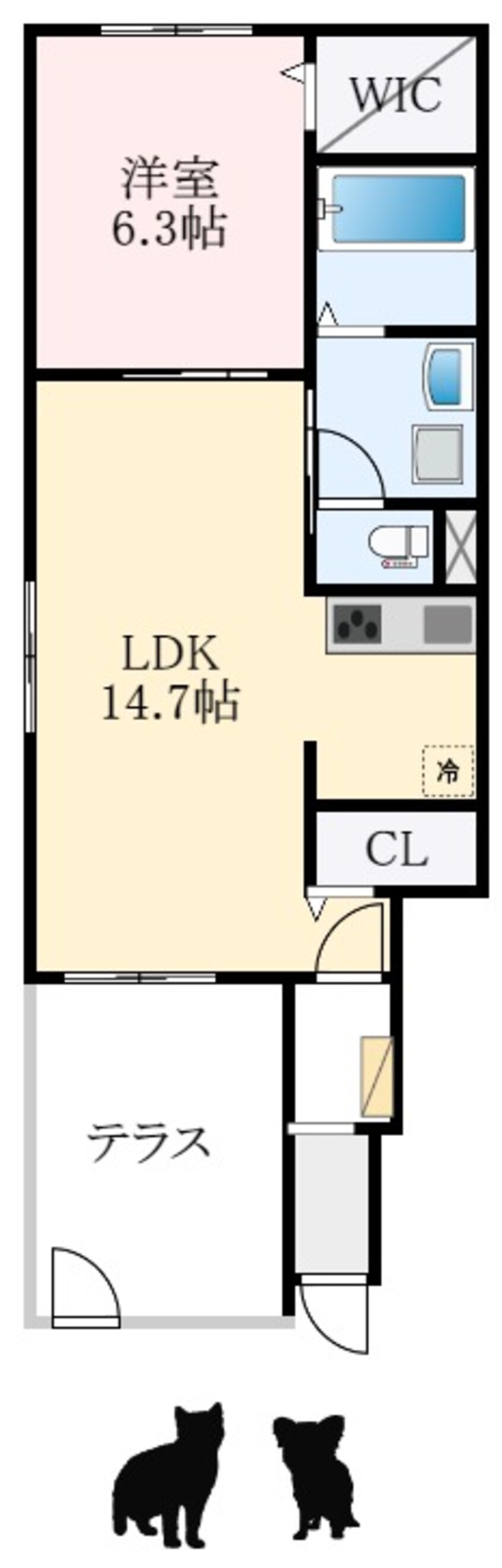 間取図 ハイランドⅡ