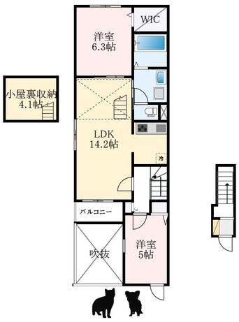 間取図 ハイランドⅡ