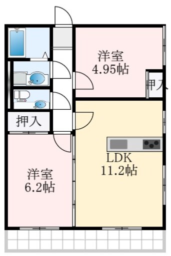 間取図 アサヒレジデンス