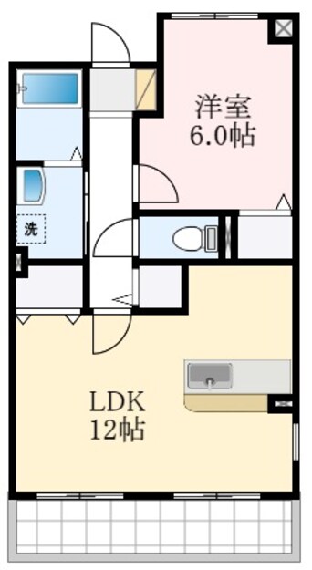 間取図 コータ・コートⅠ