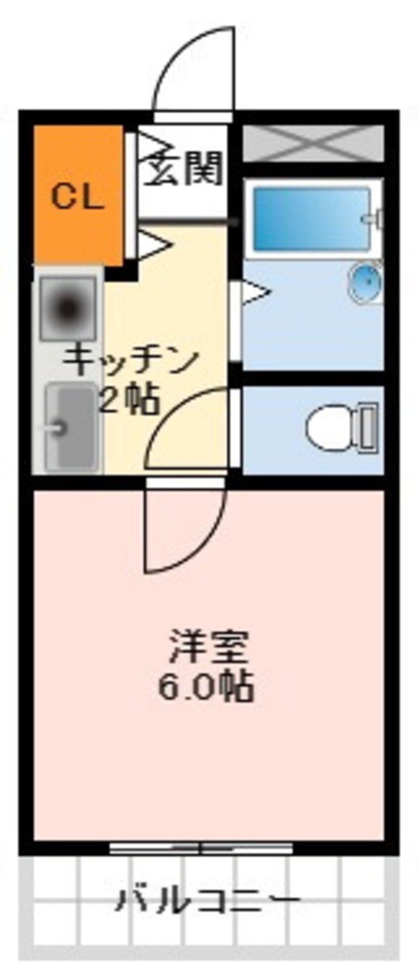 間取図 T-SYA白鷺コート