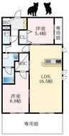 南海高野線/萩原天神駅 徒歩13分 1階 建築中 2LDKの間取り