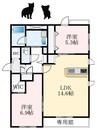 南海高野線/萩原天神駅 徒歩13分 1階 建築中 2LDKの間取り