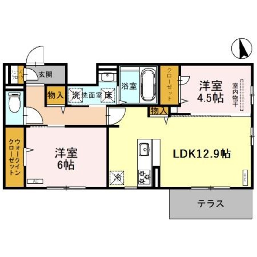 間取図 南海高野線/初芝駅 徒歩2分 1階 建築中