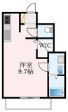 フリーダム 1Rの間取り