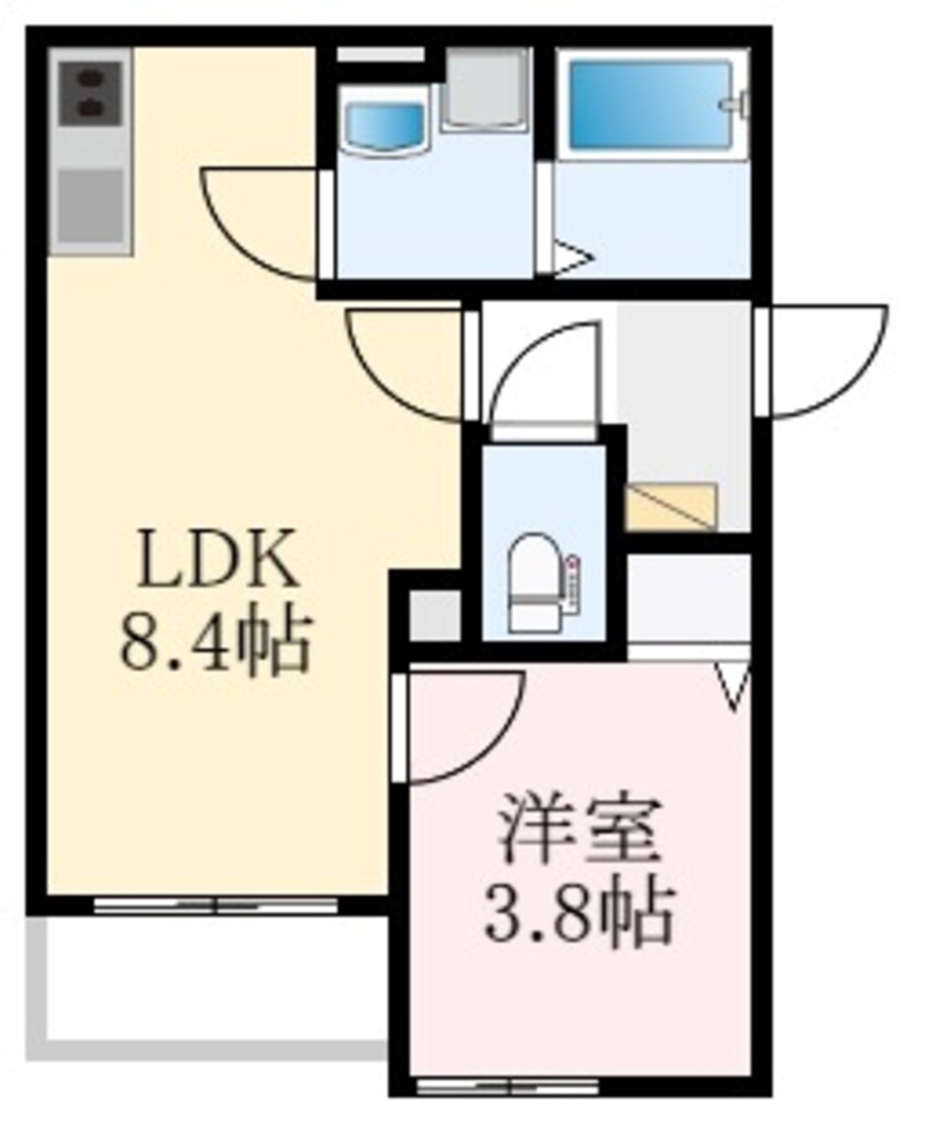 間取図 南海高野線/北野田駅 徒歩7分 1階 建築中