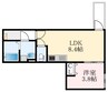 南海高野線/北野田駅 徒歩7分 1階 建築中 1LDKの間取り