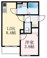 南海高野線/北野田駅 徒歩7分 2階 建築中 1LDKの間取り