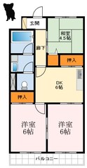 コートビレッヂ赤塚の間取図