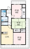 エクセレンシー・アイ 3LDKの間取り