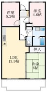 泉北高速鉄道/泉ケ丘駅 徒歩15分 5階 築29年 3LDKの間取り