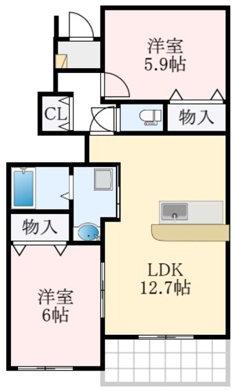 間取図 ネオ　プロヴィデンス