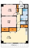 泉北高速鉄道/深井駅 徒歩20分 1階 築27年 2LDKの間取り