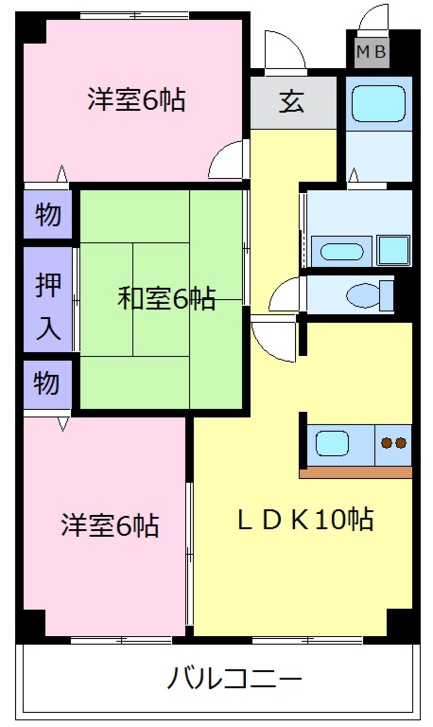 間取図 エクセレンシー・アイ