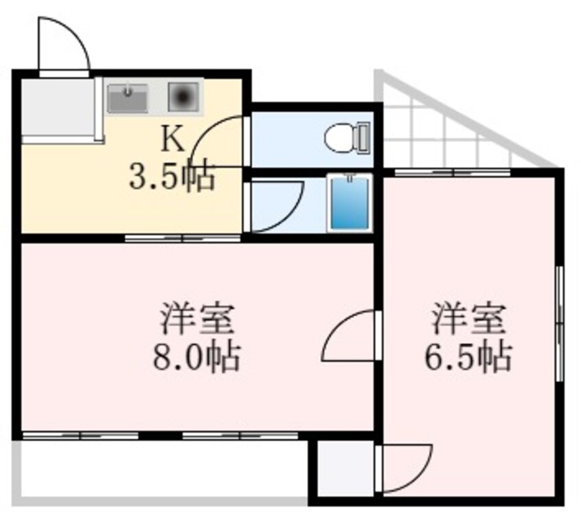 間取図 フジタビル