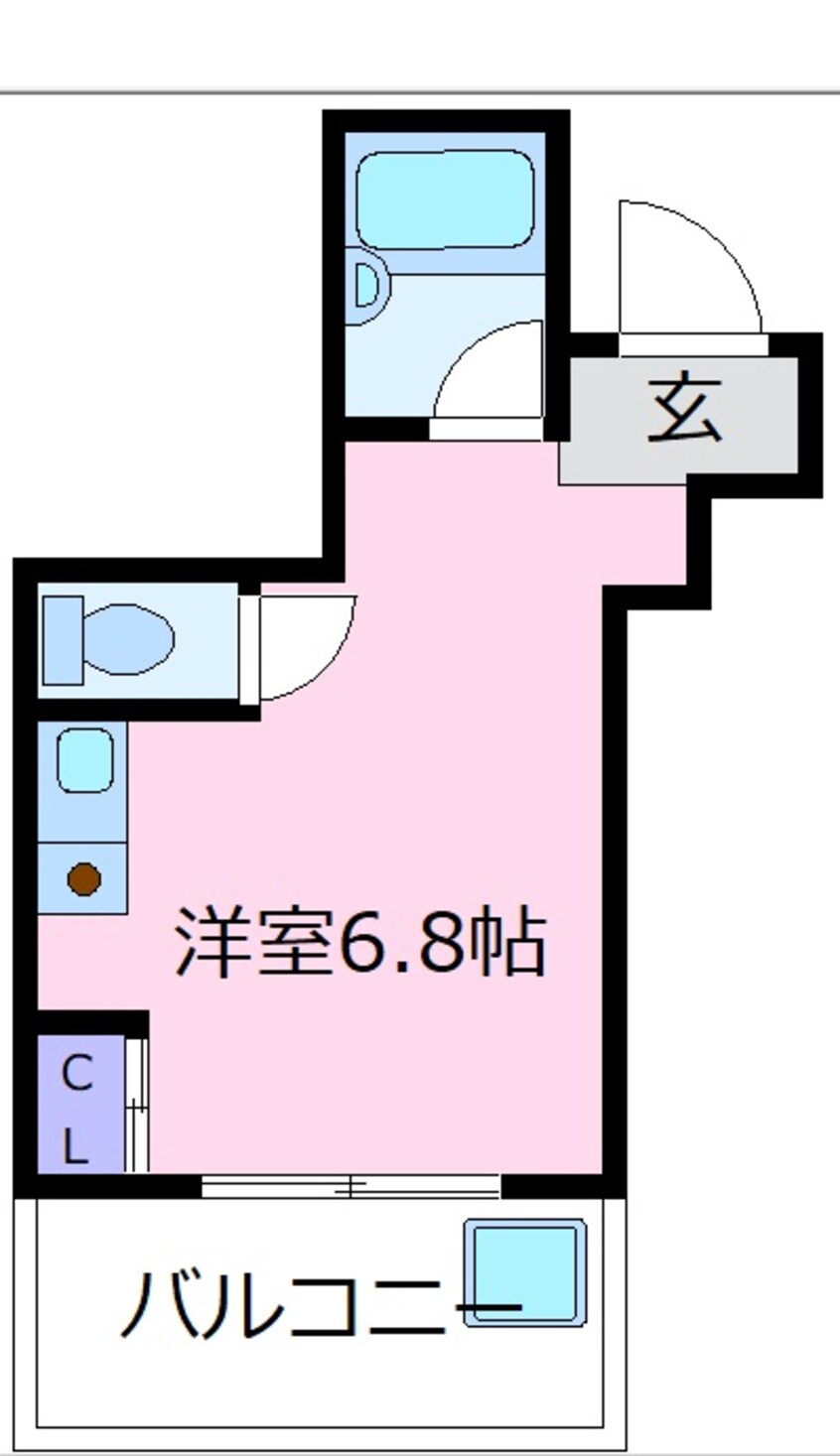 間取図 クレスト北野田