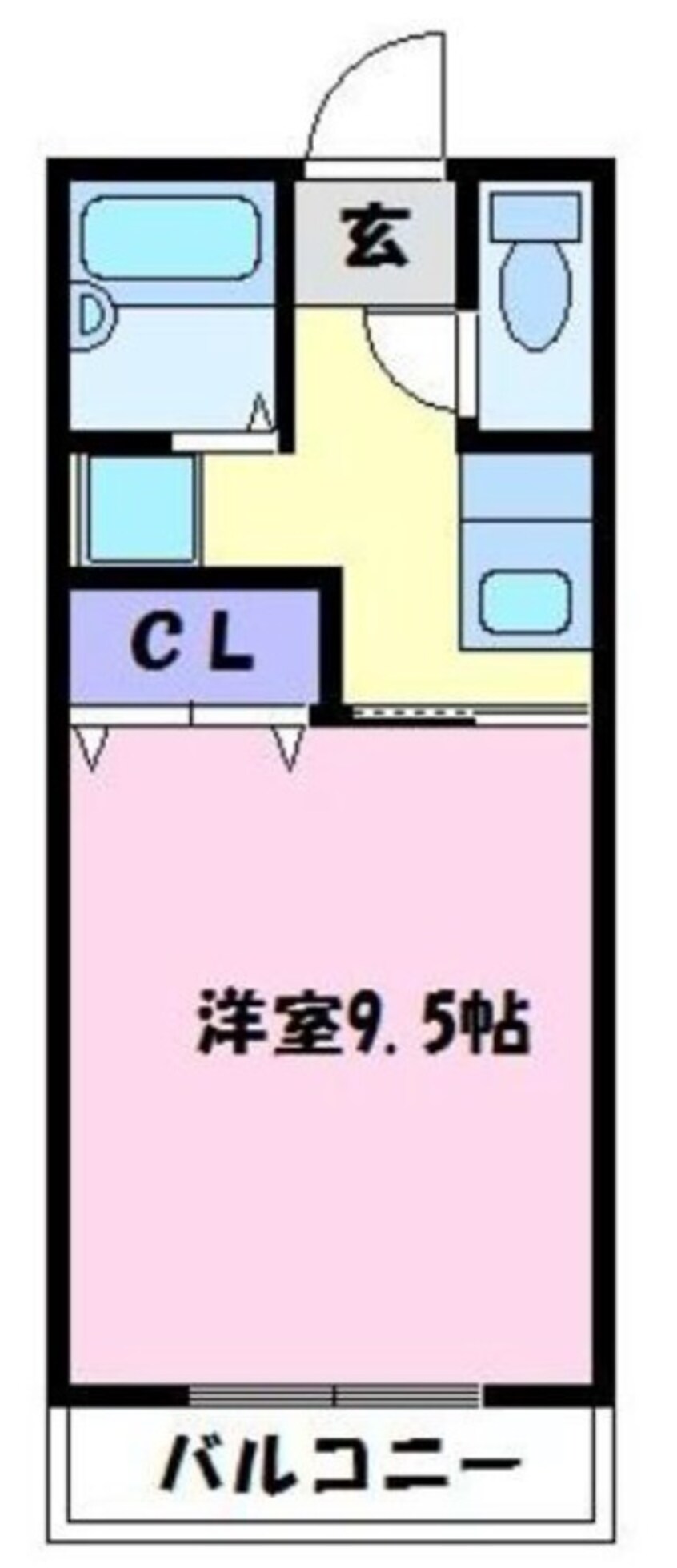 間取図 南海高野線/北野田駅 徒歩7分 1階 築19年