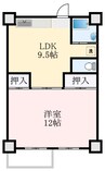 泉北高速鉄道/栂・美木多駅 徒歩15分 10階 築51年 1LDKの間取り