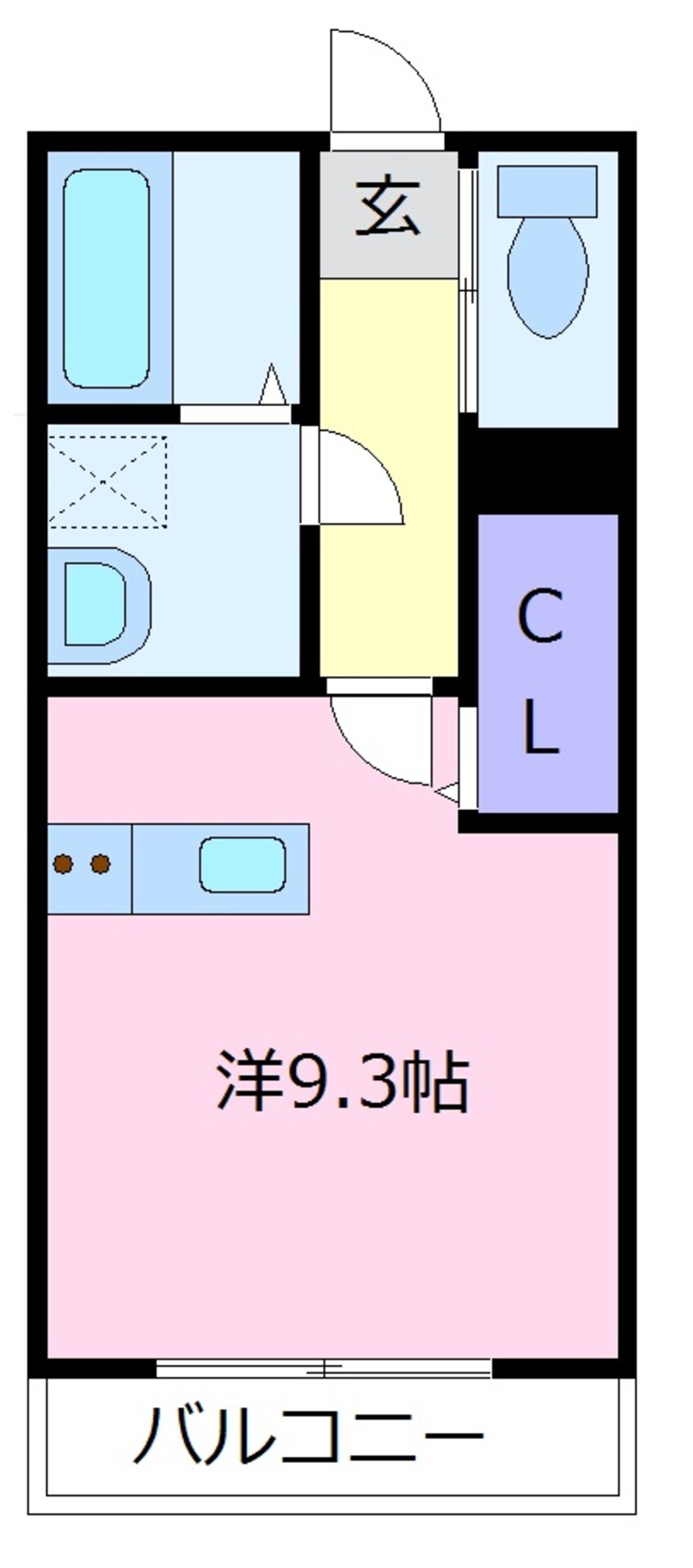 間取図 R-SIDE PALACE北野田