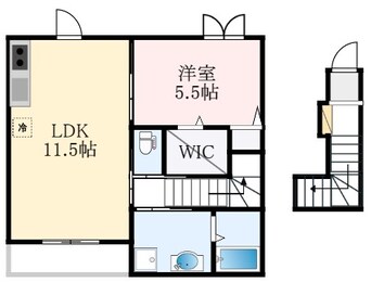 間取図 メゾン　ド　リュンヌ