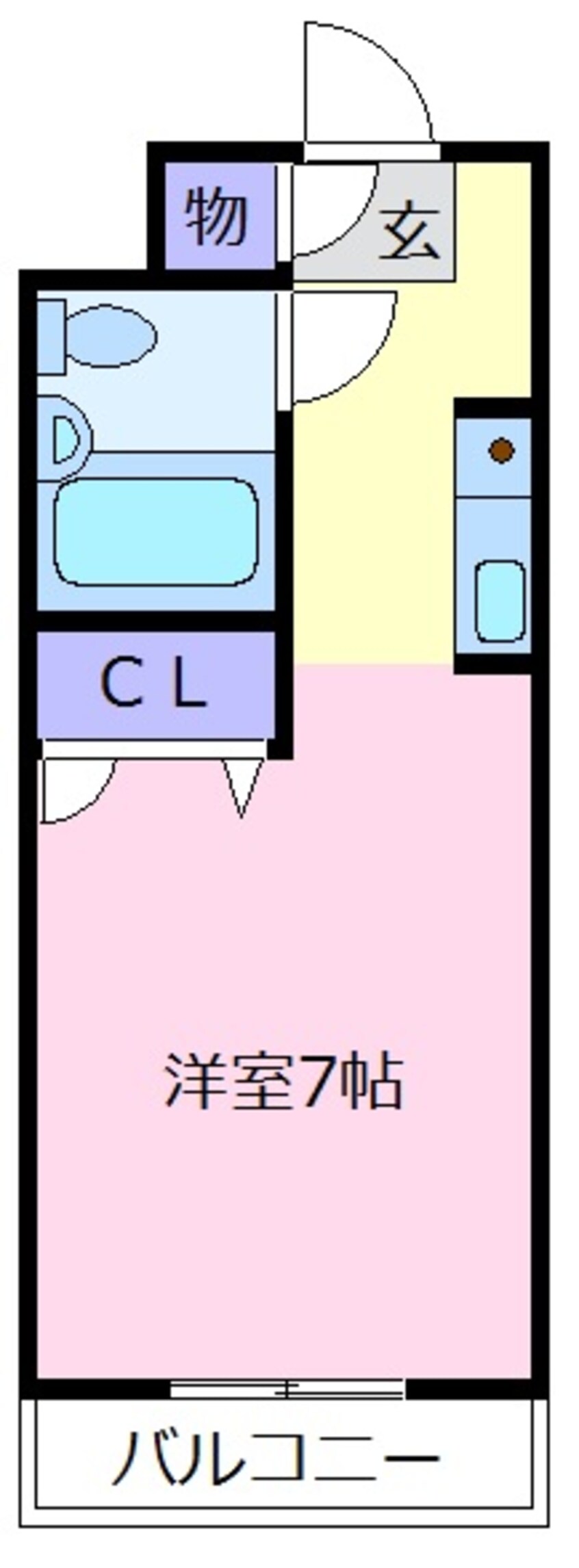 間取図 マンション谷佐