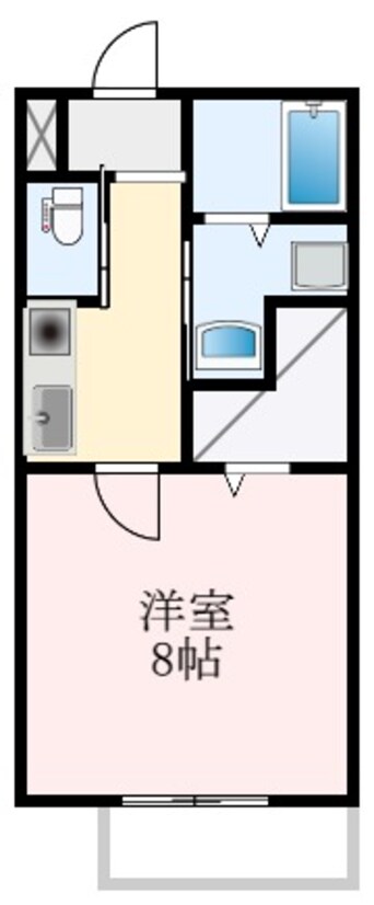 間取図 クオリア東茱萸木