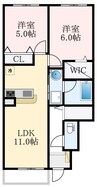 南海高野線/大阪狭山市駅 徒歩9分 1階 建築中 2LDKの間取り