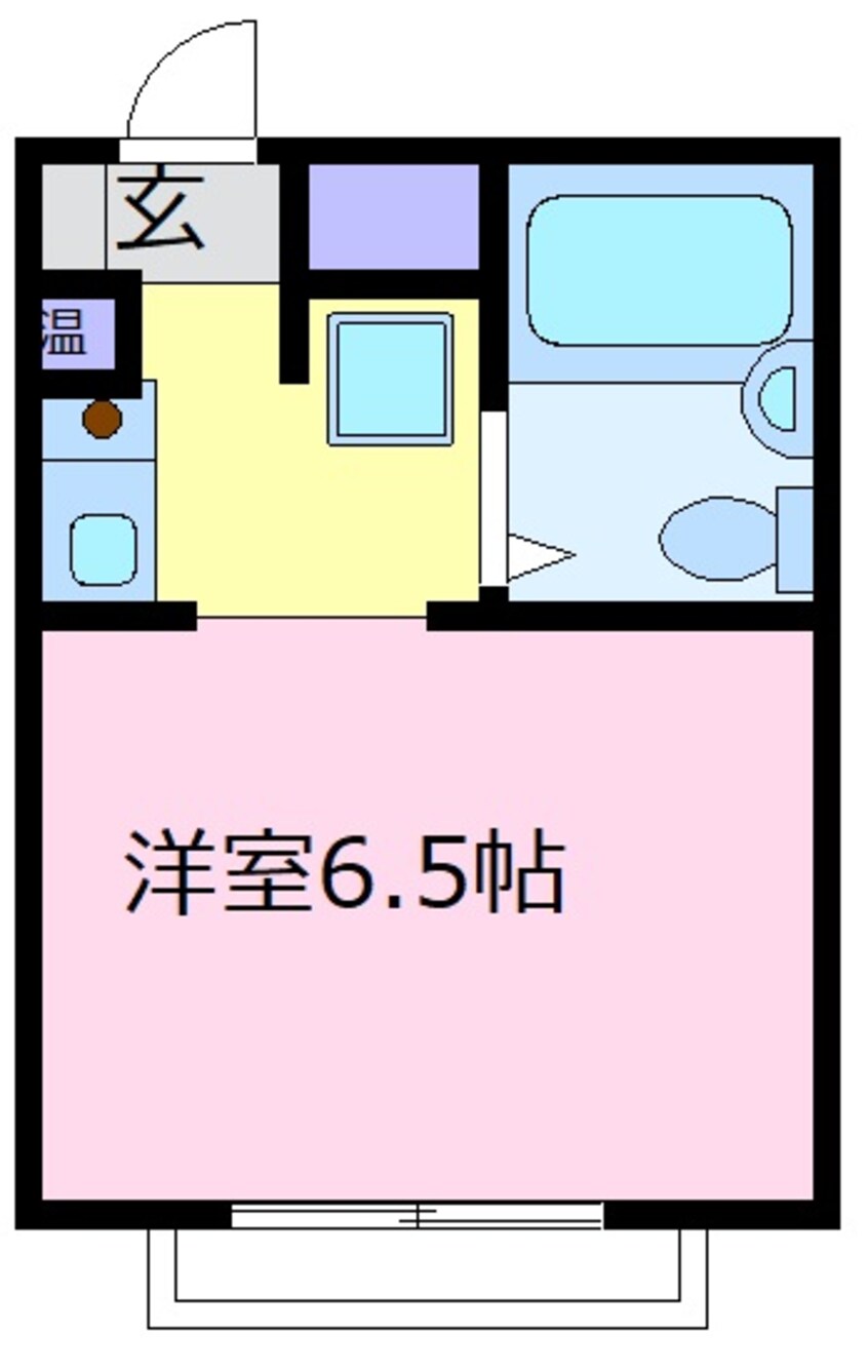 間取図 ヒルズ深阪南