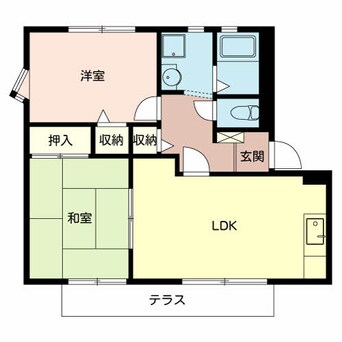 間取図 ブラウンヒルズ東山C棟