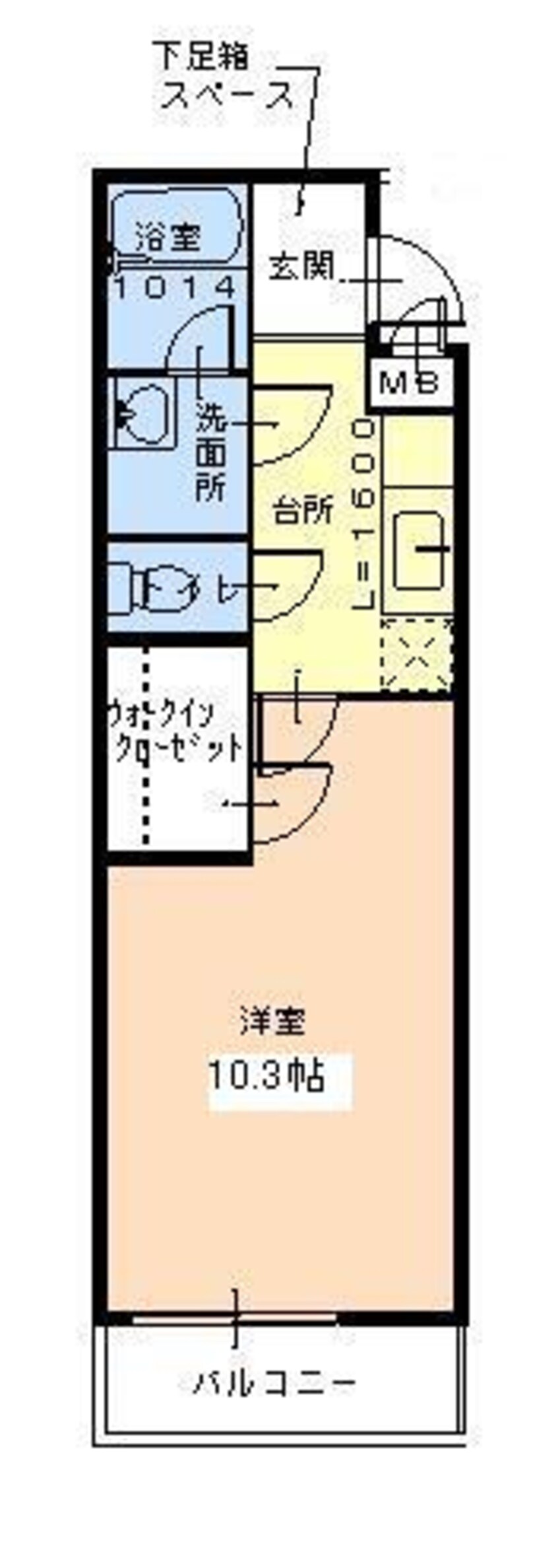 間取図 エステ・ラグーナ八番館