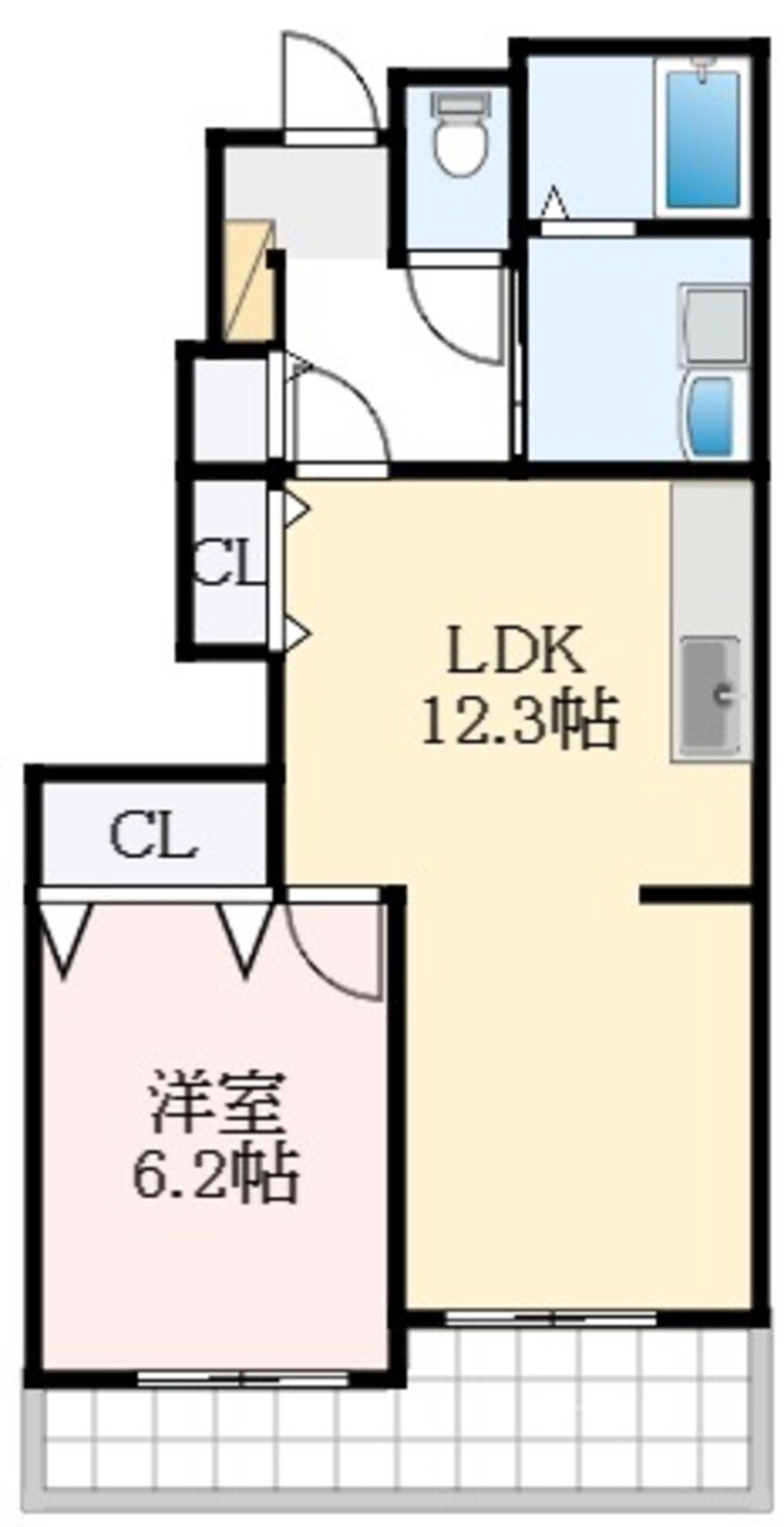 間取図 プラシード・カーサ