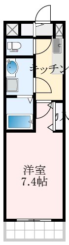 間取り図 南海高野線/金剛駅 徒歩4分 2階 築2年