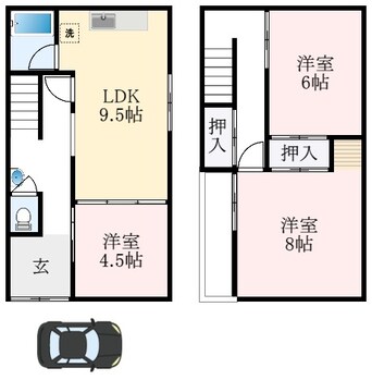 間取図 松原市立部戸建