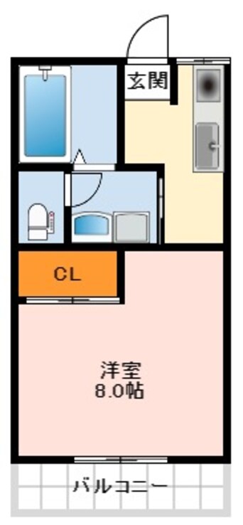 間取図 ラフォーレ金剛