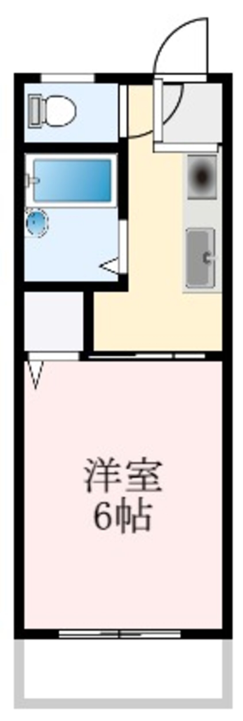 間取図 リバーヒル喜志