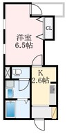 近鉄長野線/富田林駅 徒歩14分 1階 1年未満 1Kの間取り