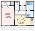 メルヴェールの間取図