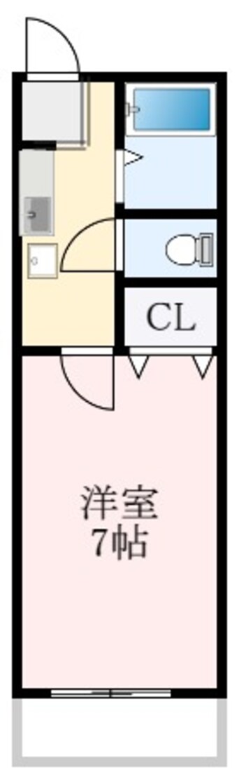 間取図 シャローム金剛