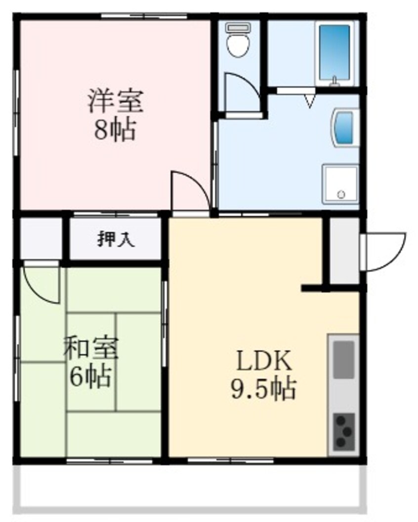 間取図 レジデンス川口