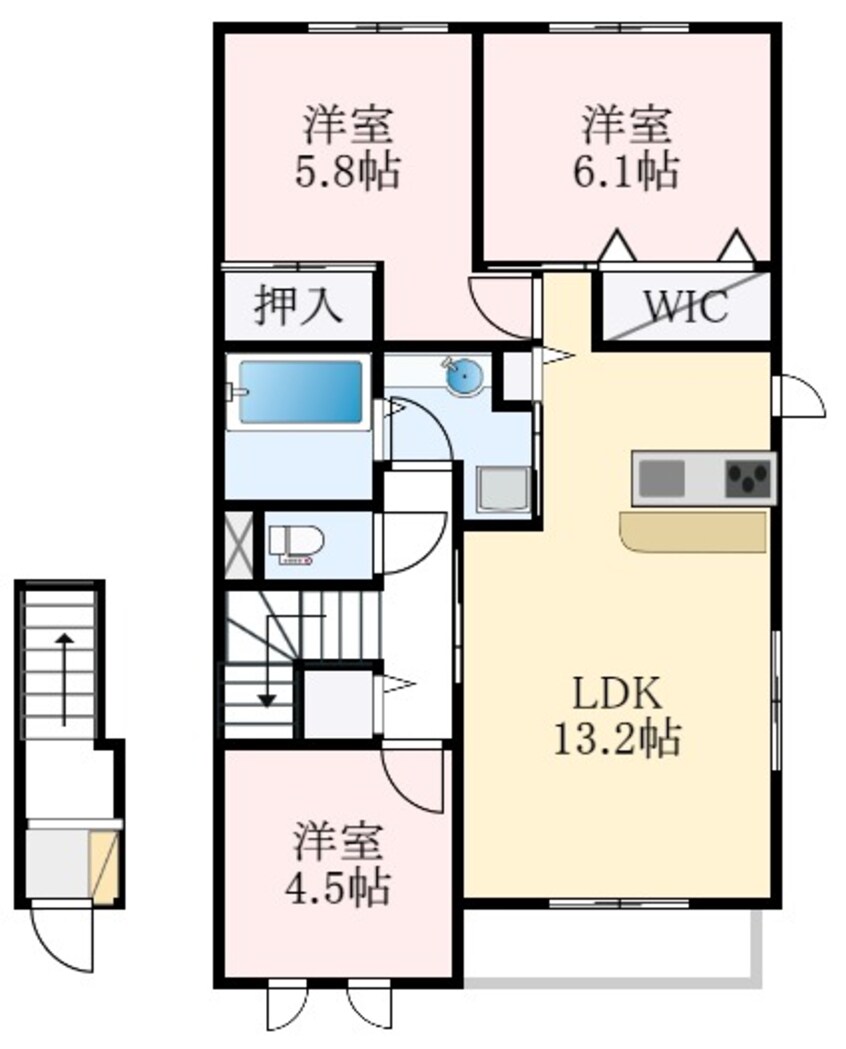 間取図 Villa　Galibier