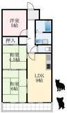 ヤマダマンション 3LDKの間取り