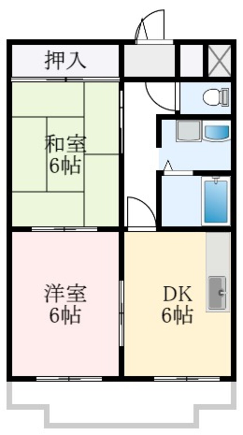 間取図 シンセリティ堺