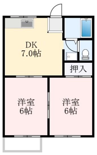 間取図 寿里マンション