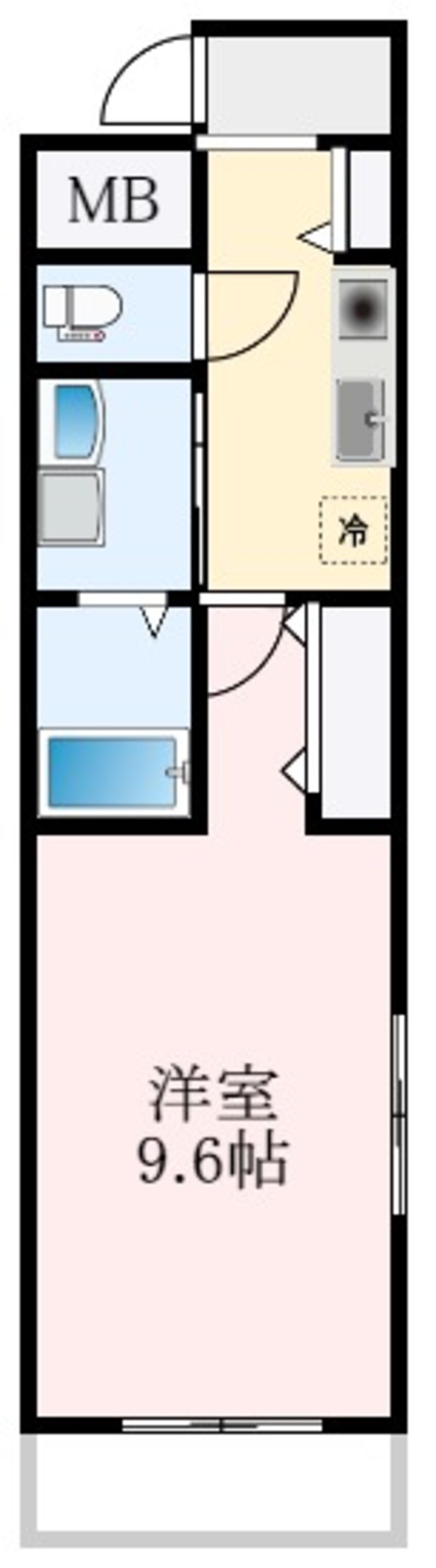 間取図 あどばんす蘭