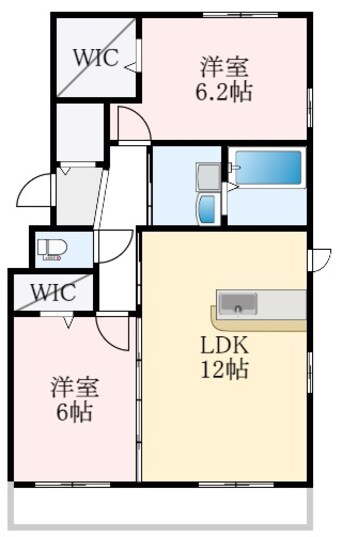 間取図 ソシア・ポレポレ