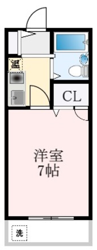 間取図 ビレッジ旭ヶ丘