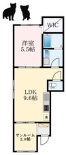 南海高野線/萩原天神駅 徒歩26分 1階 1年未満 1LDKの間取り