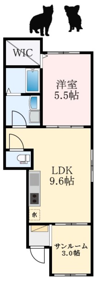 間取図 南海高野線/萩原天神駅 徒歩26分 1階 1年未満