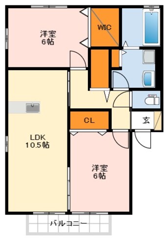 間取図 グラステイルA